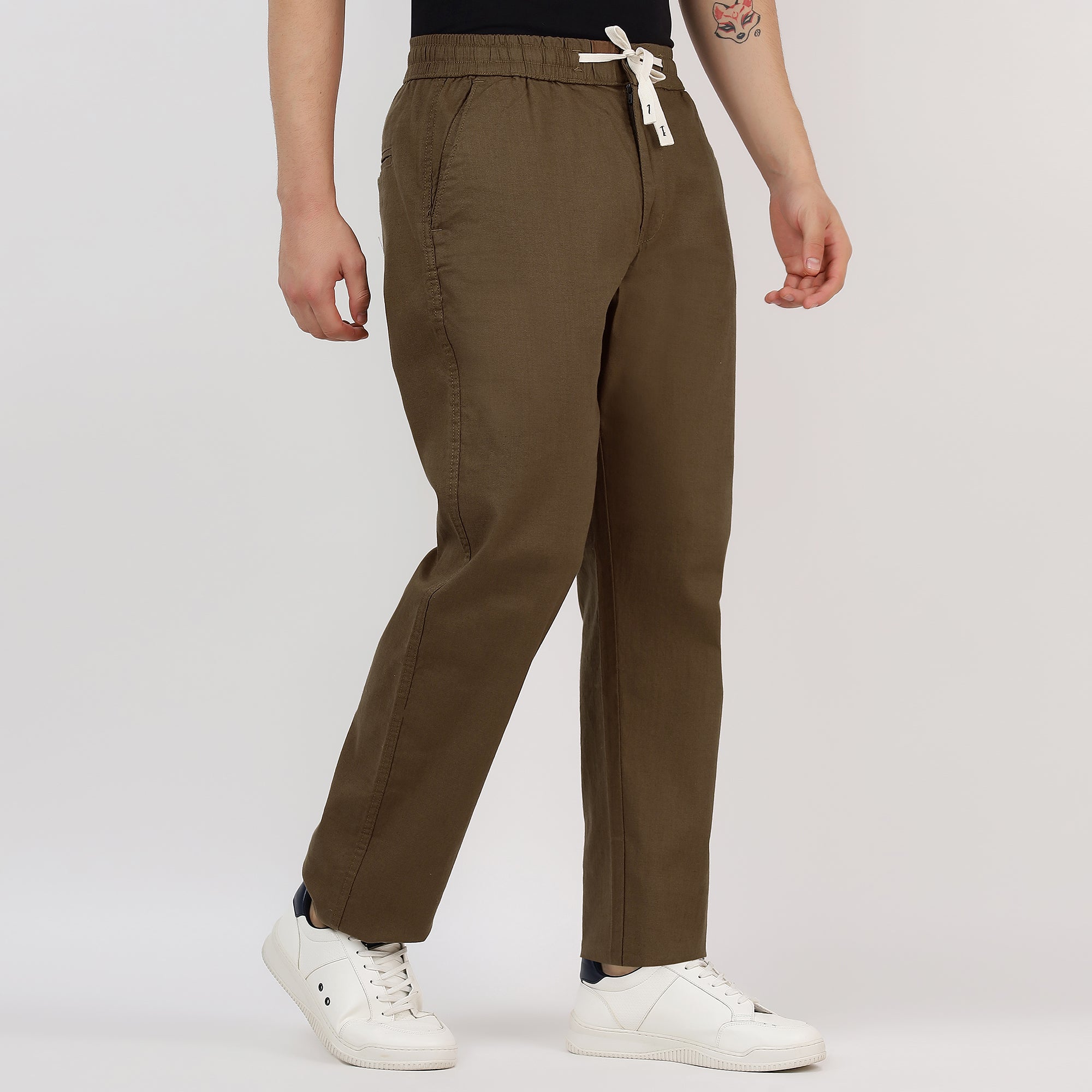Premium and comfortable white linen pants