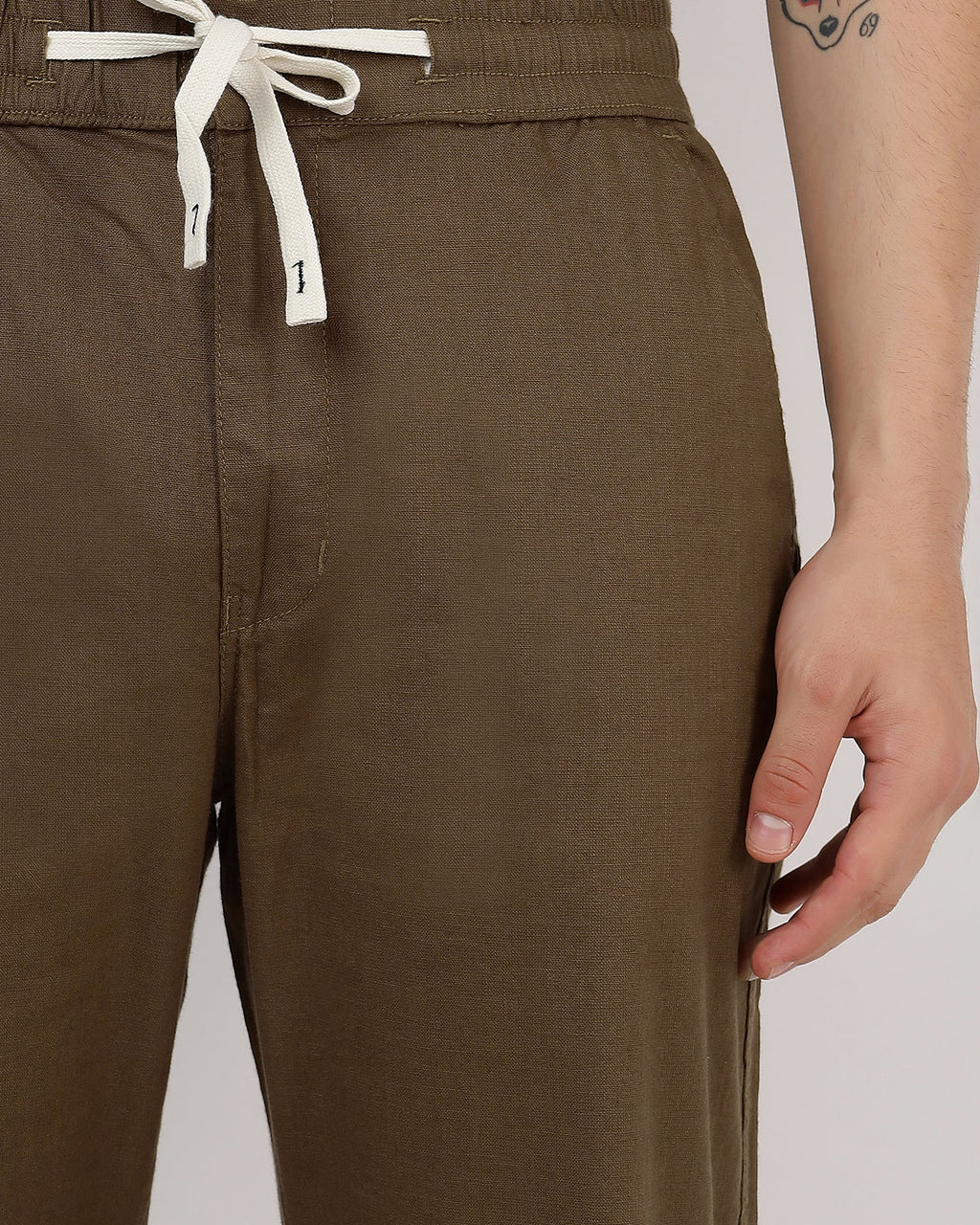 Premium and comfortable white linen pants