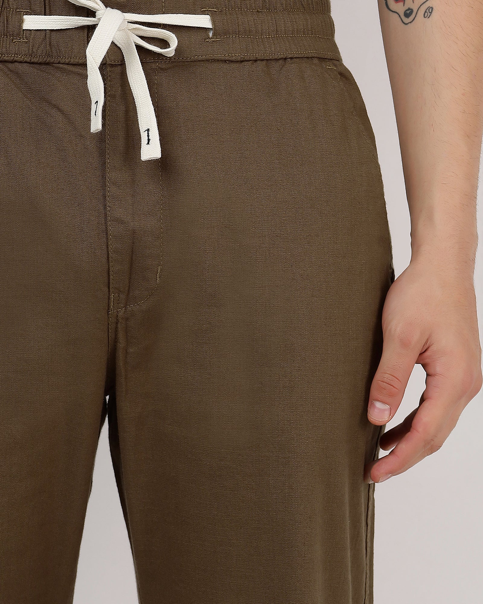 Premium and comfortable white linen pants