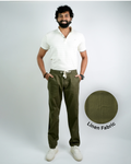 Linen Pant 001 [Olive]