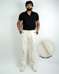 Linen Pant 001 [Natural]