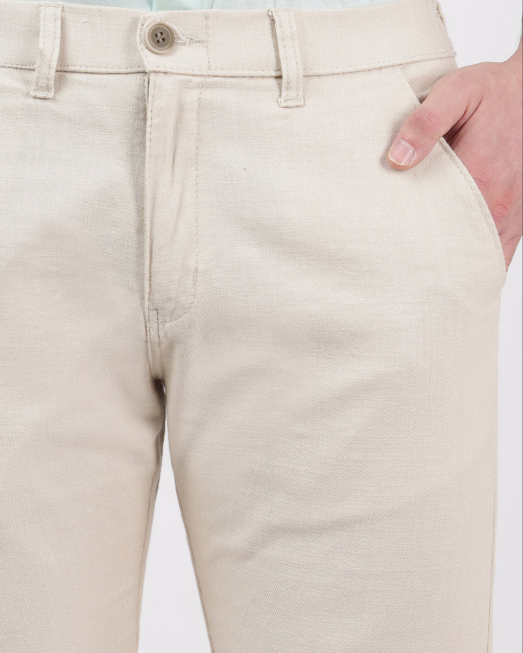 Beige-comfortable-linen-pants