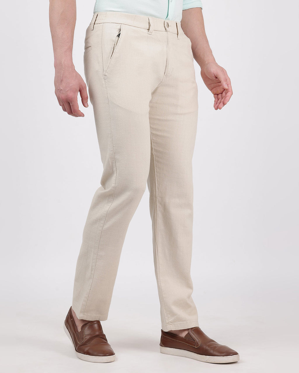 Beige-comfortable-linen-pants
