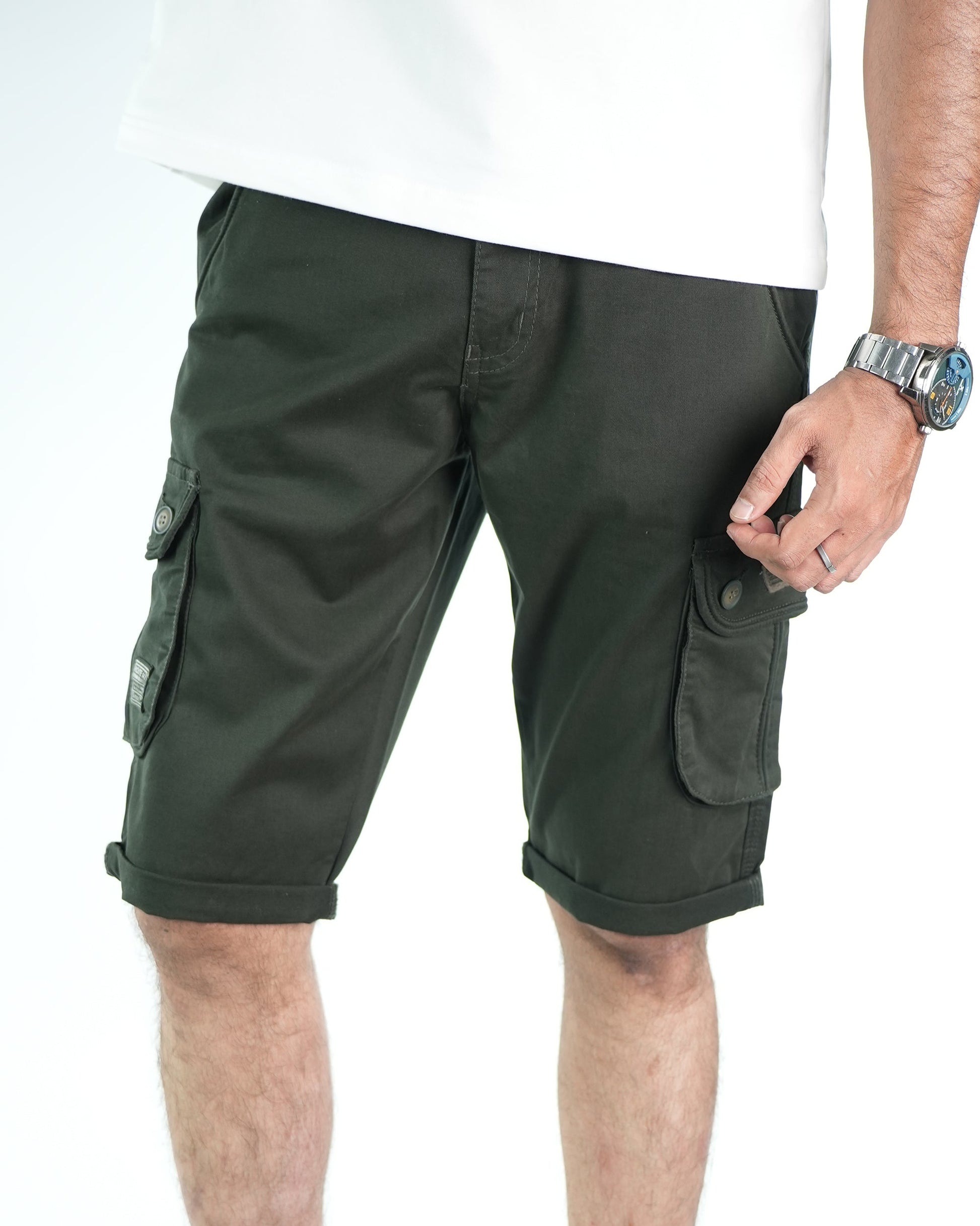 Cargo-Shorts-002-DK-OLIVE-1