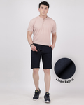 Linen Shorts [Navy]