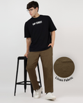 Linen Pant 001 [Brown]