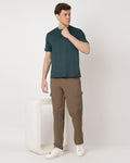 Brown-comfortable-cargos