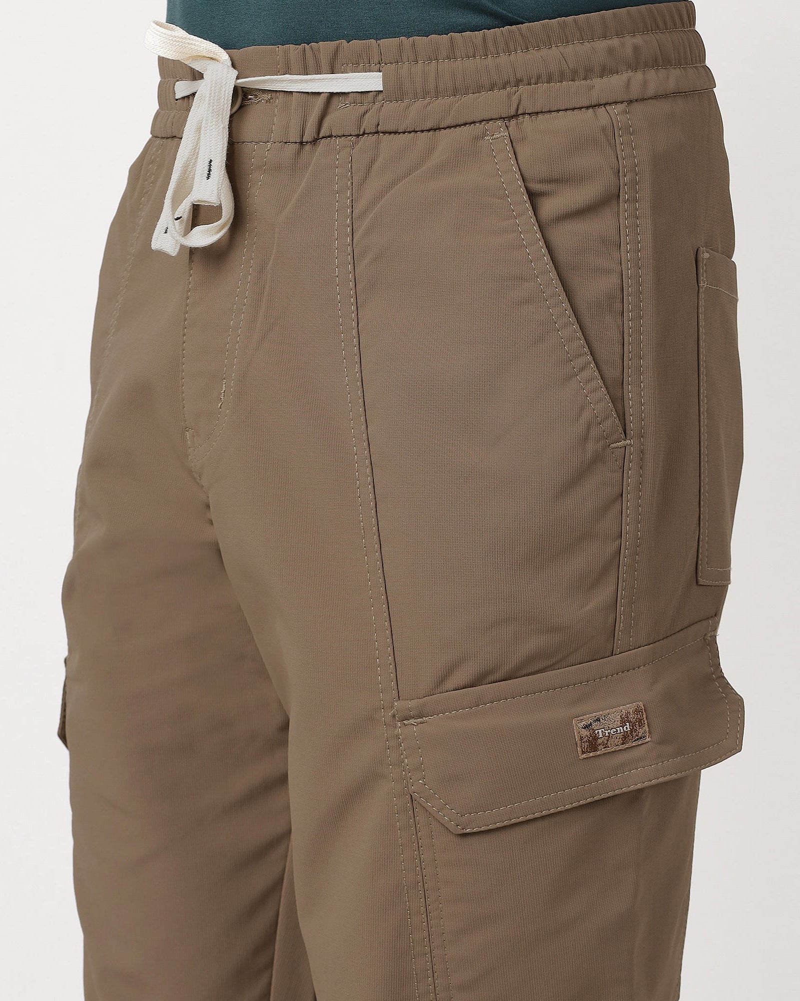 Brown-comfortable-cargos