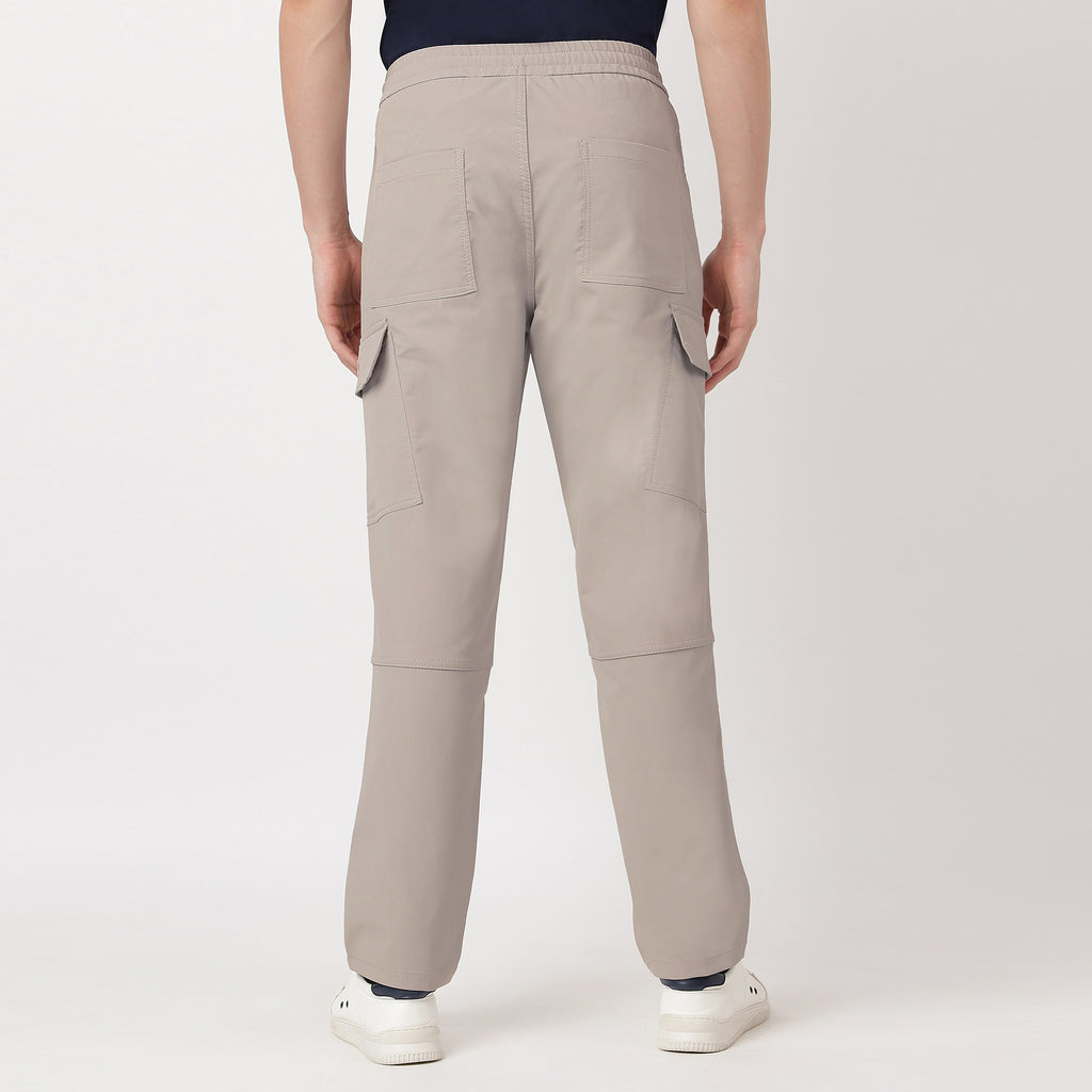 Grey-comfortable-cargos