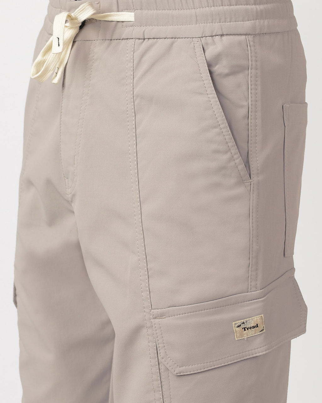 Grey-comfortable-cargos