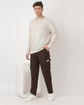 Brown-comfortable-cargos