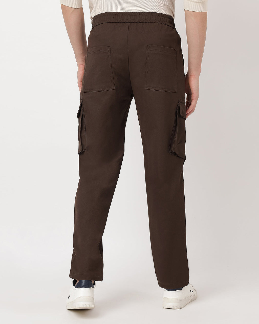Brown-comfortable-cargos