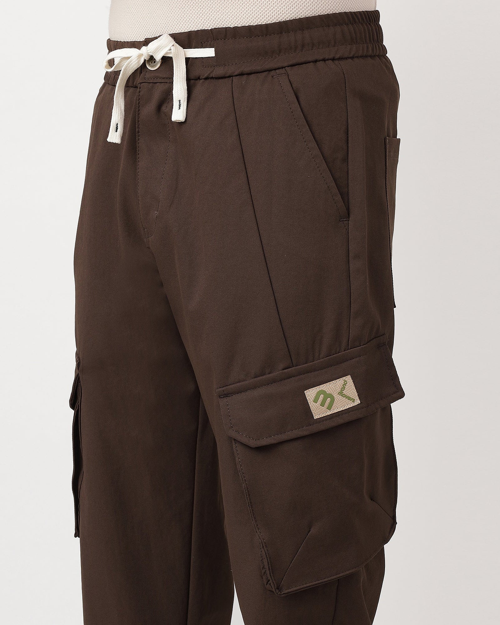 Brown-comfortable-cargos