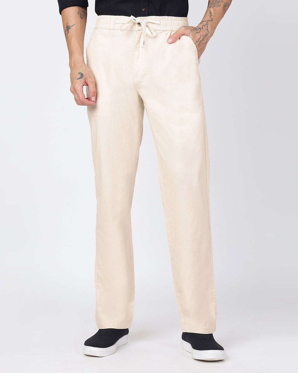 best mens linen trousers
