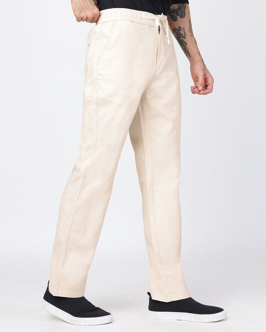 best mens linen trousers
