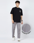 Corduroy Pants 002 [Grey]
